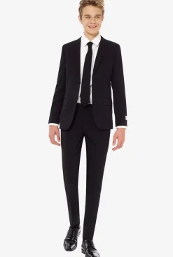 OppoSuits Black Knight^Teen Boys Prom Suits
