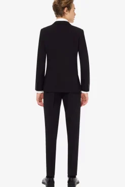 OppoSuits Black Knight^Teen Boys Prom Suits