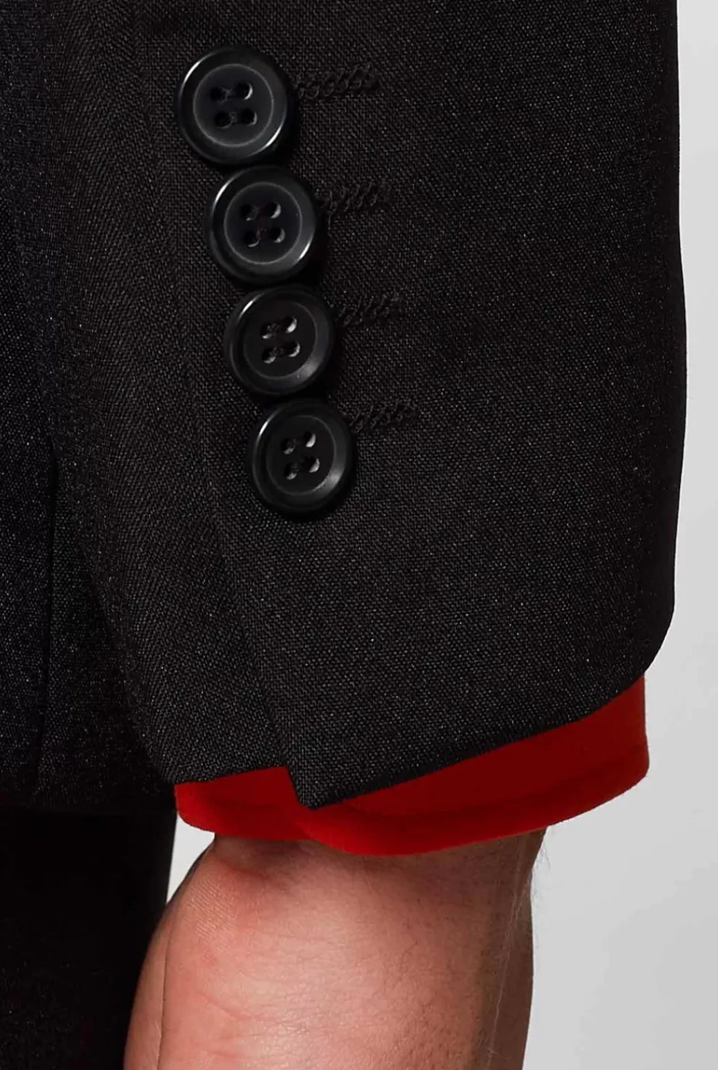 OppoSuits Black Knight^Men Prom Suits