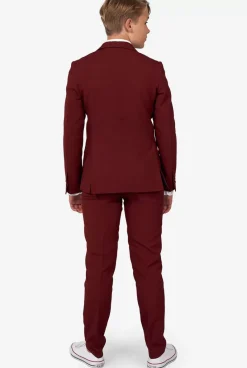 OppoSuits Blazing Burgundy^Teen Boys Prom Suits