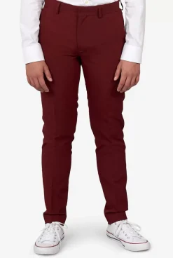 OppoSuits Blazing Burgundy^Teen Boys Prom Suits