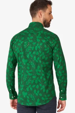 OppoSuits Bright Berry^Men Christmas Shirts