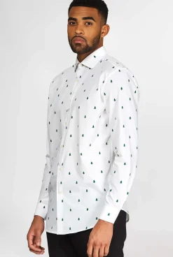 OppoSuits Christmas Trees^Men Christmas Shirts