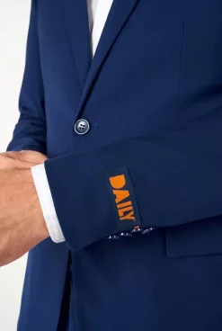 OppoSuits Daily Dark Blue^Men Prom Suits