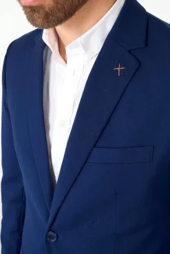 OppoSuits Daily Dark Blue^Men Prom Suits