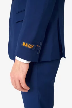 OppoSuits Daily Dark Blue^Men Prom Suits