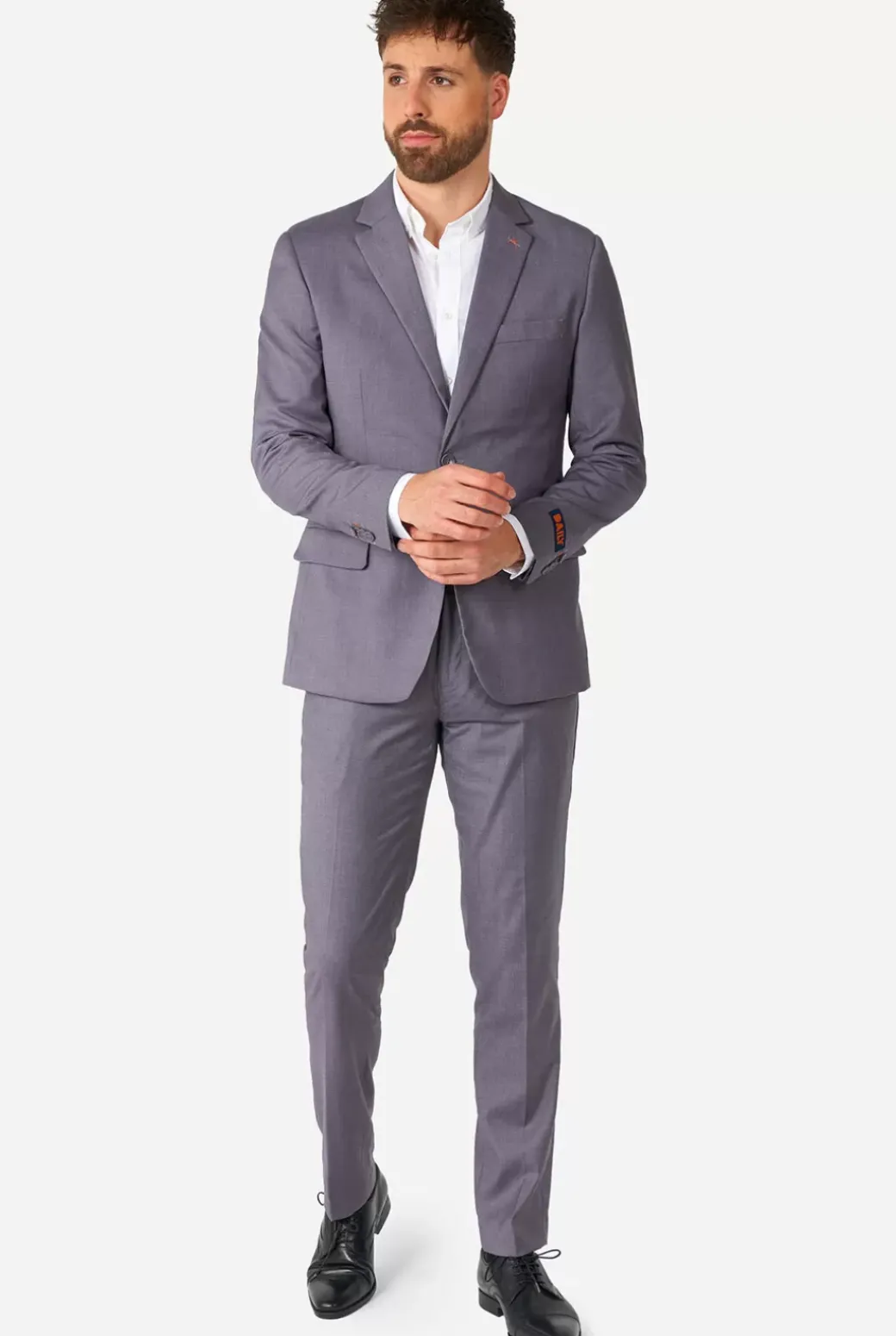 OppoSuits Daily Dark Grey^Men Prom Suits