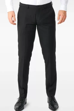 OppoSuits Daily Deep Black^Men Prom Suits