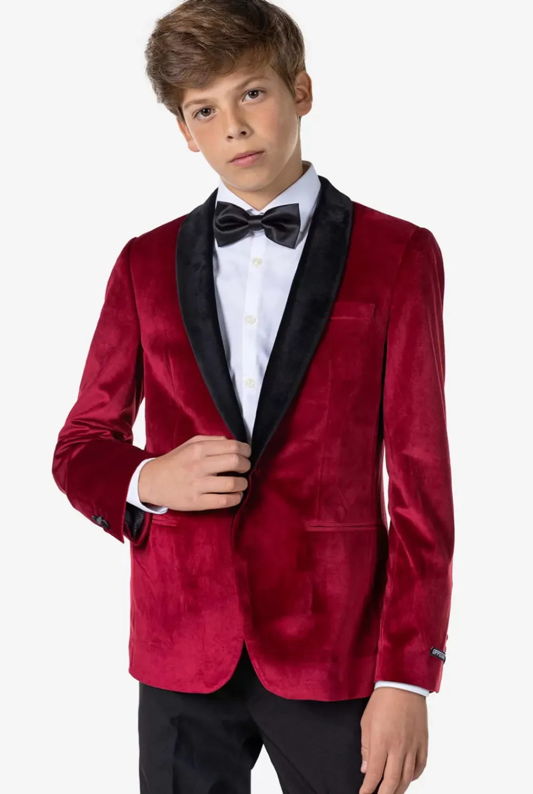 OppoSuits Dinner Jacket - Burgundy^Teen Boys Blazers