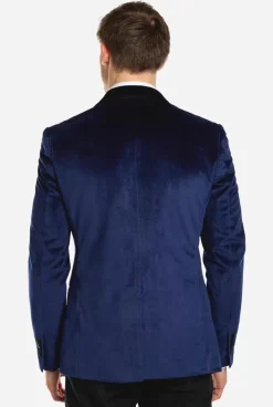 OppoSuits Dinner Jacket - Deep Blue^Men Christmas Blazers