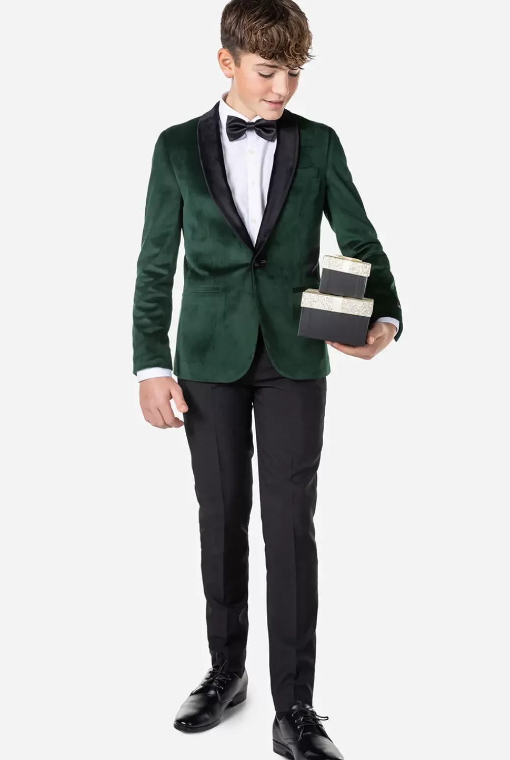 OppoSuits Dinner Jacket - Rich Green^Teen Boys Blazers
