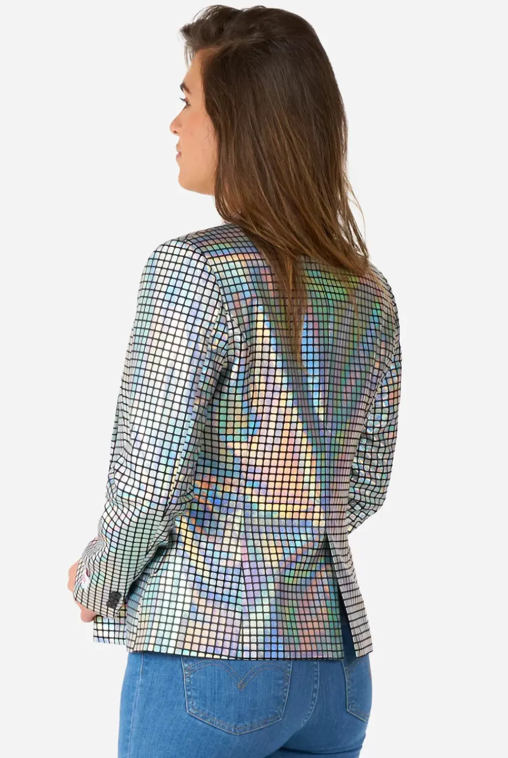 OppoSuits Discoballer^Women Christmas Blazers