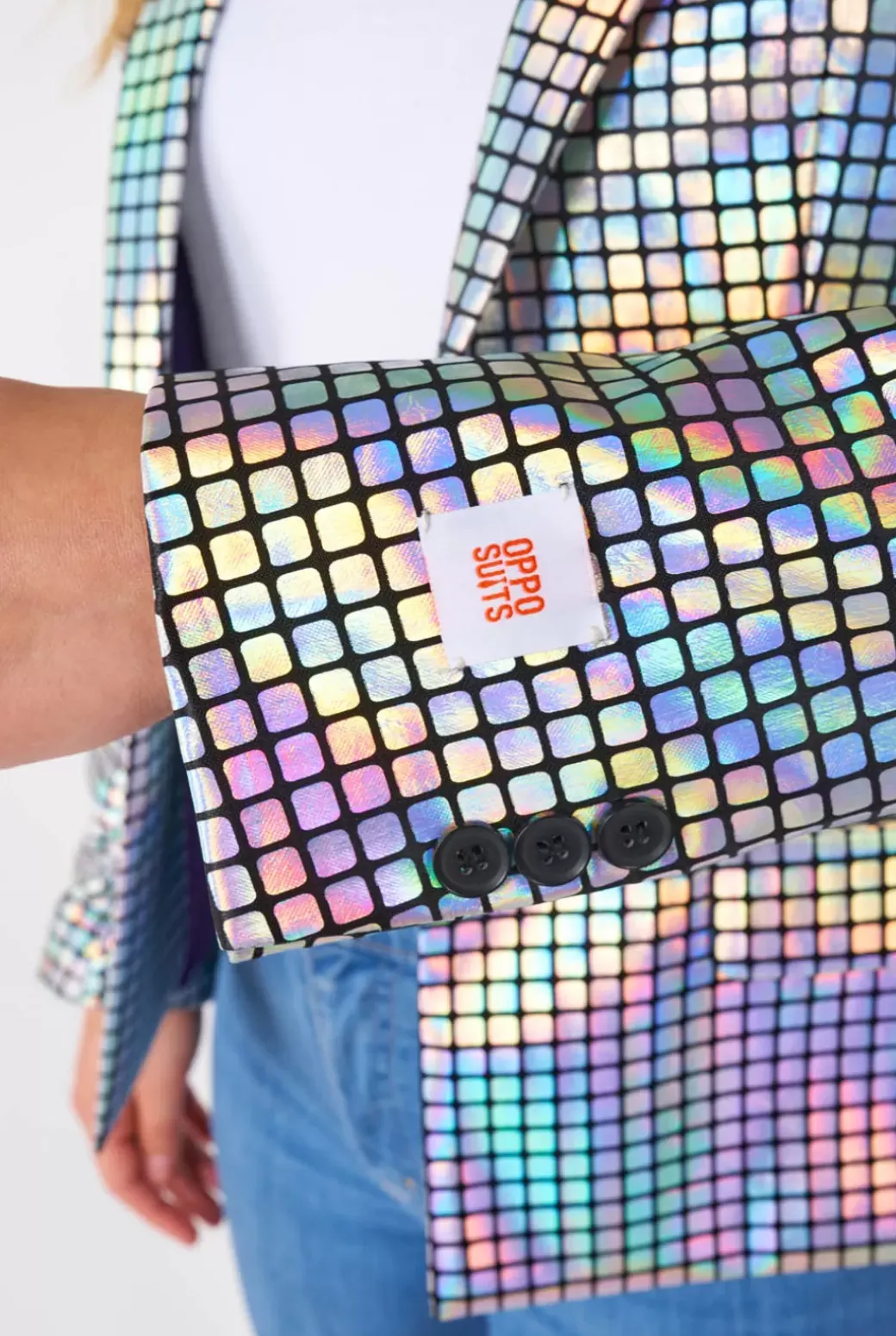 OppoSuits Discoballer^Women Christmas Blazers