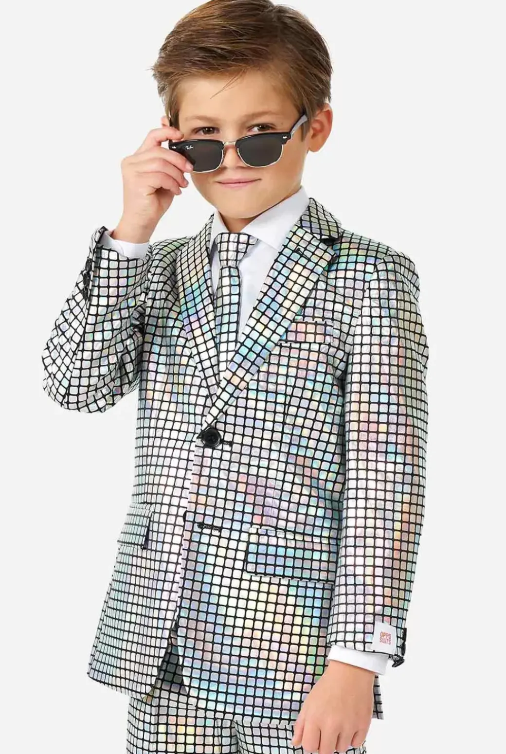 OppoSuits Discoballer^Boys Solid Colored Suits