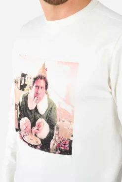 OppoSuits Elf™ - Buddy's Dinner^Men Christmas Sweaters