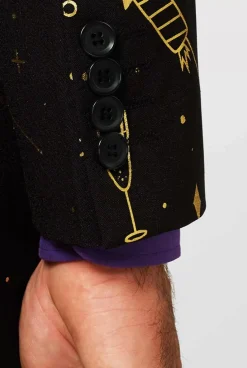 OppoSuits Fancy Fireworks^Men Christmas Suits