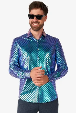 OppoSuits Fancy Fish^Men Casual Shirts