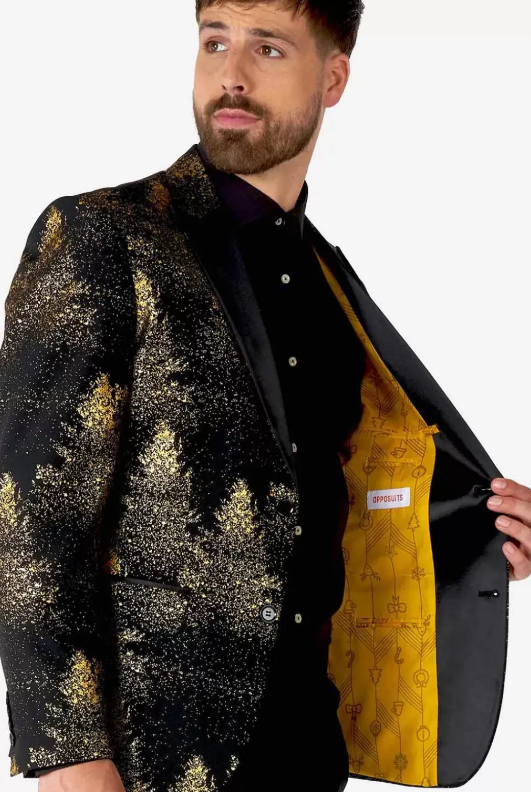 OppoSuits Festive Forest^Men Christmas Blazers