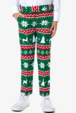 OppoSuits Festive Green^Boys Christmas Suits