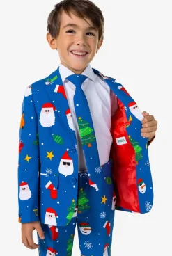 OppoSuits Festivity Blue^Boys Christmas Suits