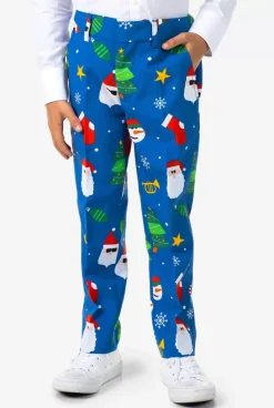OppoSuits Festivity Blue^Boys Christmas Suits