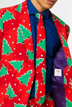 OppoSuits Fine Pine^Men Christmas Suits