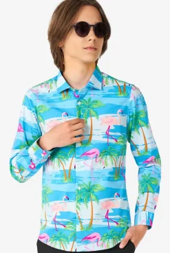 OppoSuits Flaminguy^Teen Boys Casual Shirts