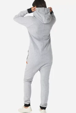 OppoSuits Gentle Grey^Men Solid Colored Onesies