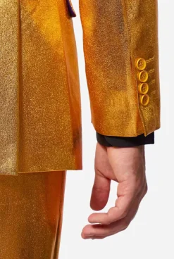 OppoSuits Groovy Gold^Men Christmas Suits