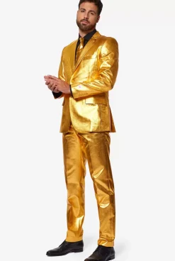 OppoSuits Groovy Gold^Men Christmas Suits