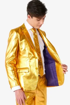 OppoSuits Groovy Gold^Teen Boys Prom Suits