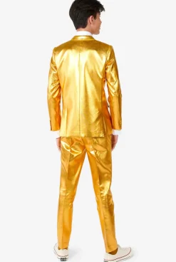 OppoSuits Groovy Gold^Teen Boys Prom Suits