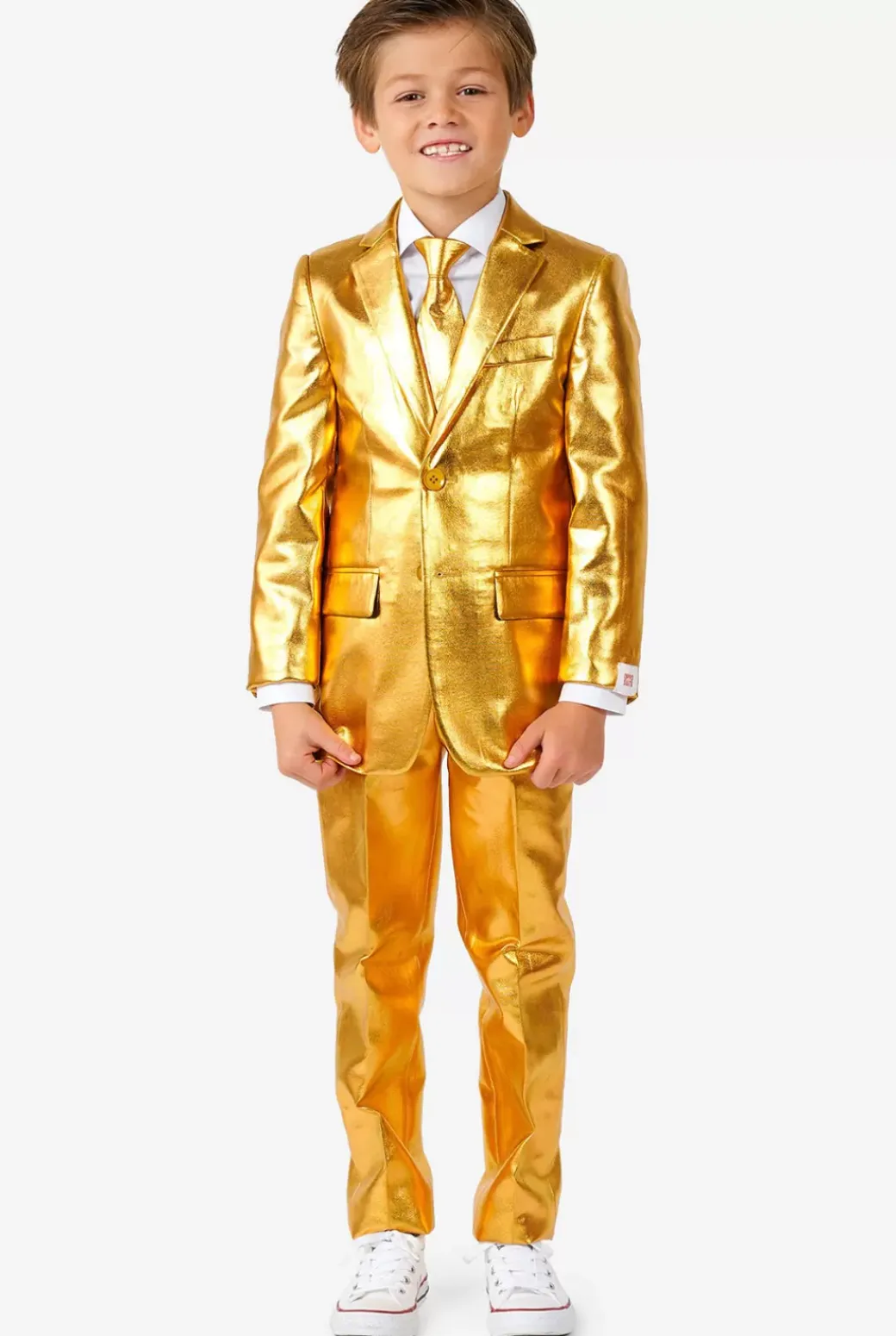 OppoSuits Groovy Gold^Boys Solid Colored Suits