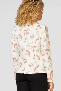 OppoSuits Hohoholly^Women Christmas Blazers