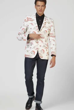 OppoSuits Hohoholly^Men Christmas Blazers