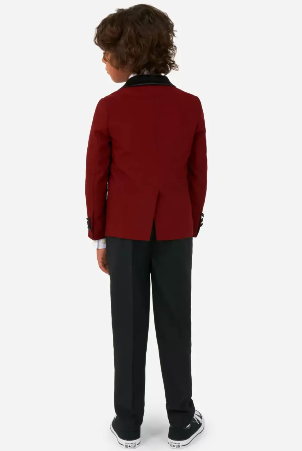 OppoSuits Hot Burgundy^Boys Tuxedos
