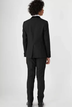 OppoSuits Jet Set Black^Teen Boys Tuxedos