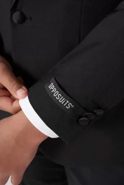 OppoSuits Jet Set Black^Boys Tuxedos