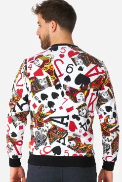 OppoSuits King Of Clubs^Men Deluxe Sweaters