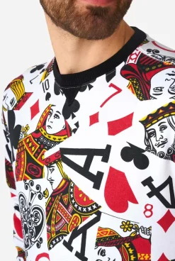 OppoSuits King Of Clubs^Men Deluxe Sweaters