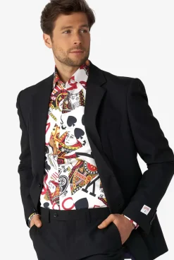 OppoSuits King Of Clubs^Men Casual Shirts