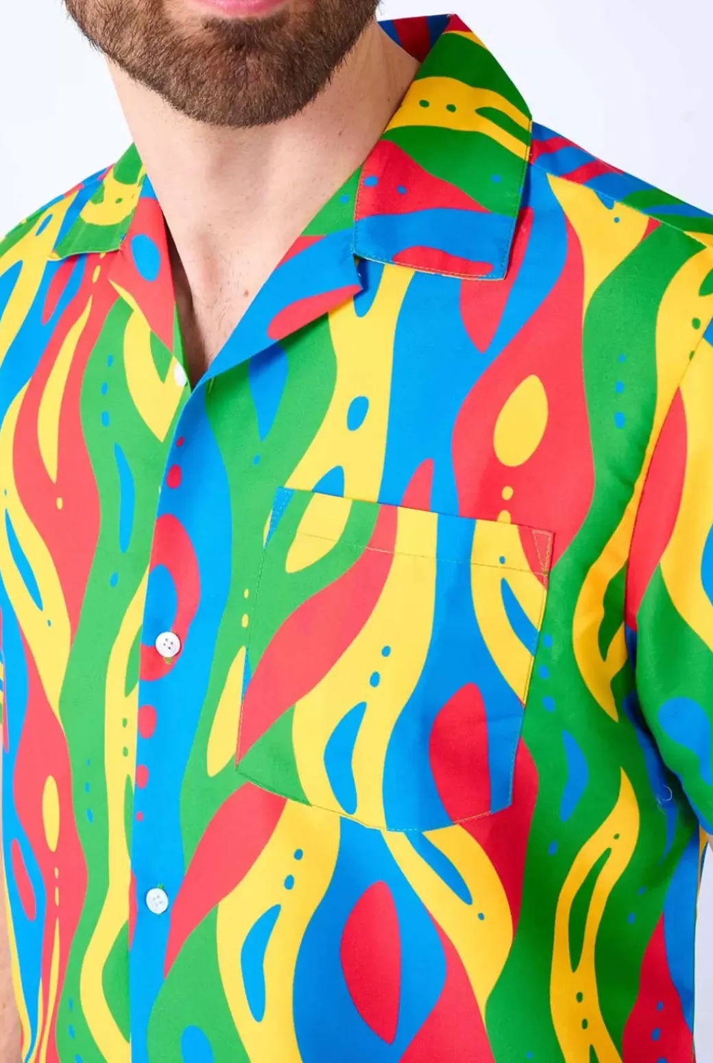 OppoSuits Loopy Lines^Men Printed Summer Sets