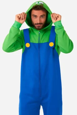 OppoSuits Luigi^Men Solid Colored Onesies