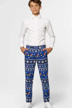 OppoSuits Merry Mario™^Teen Boys Christmas Suits