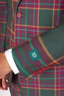 OppoSuits Mixed Mesh^Men Christmas Suits