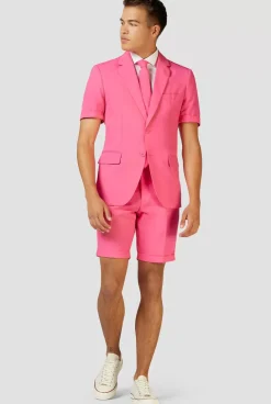 OppoSuits Mr. Pink^Men Solid Colored Suits