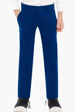 OppoSuits Navy Royale^Boys Solid Colored Suits