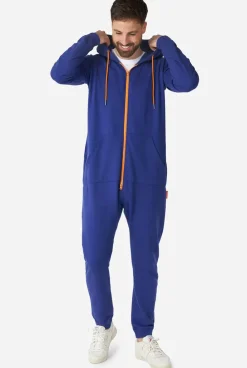 OppoSuits Navy Royale^Men Solid Colored Onesies