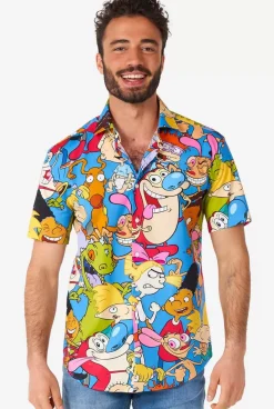 OppoSuits Nickelodeon™ Cartoons^Men Casual Shirts