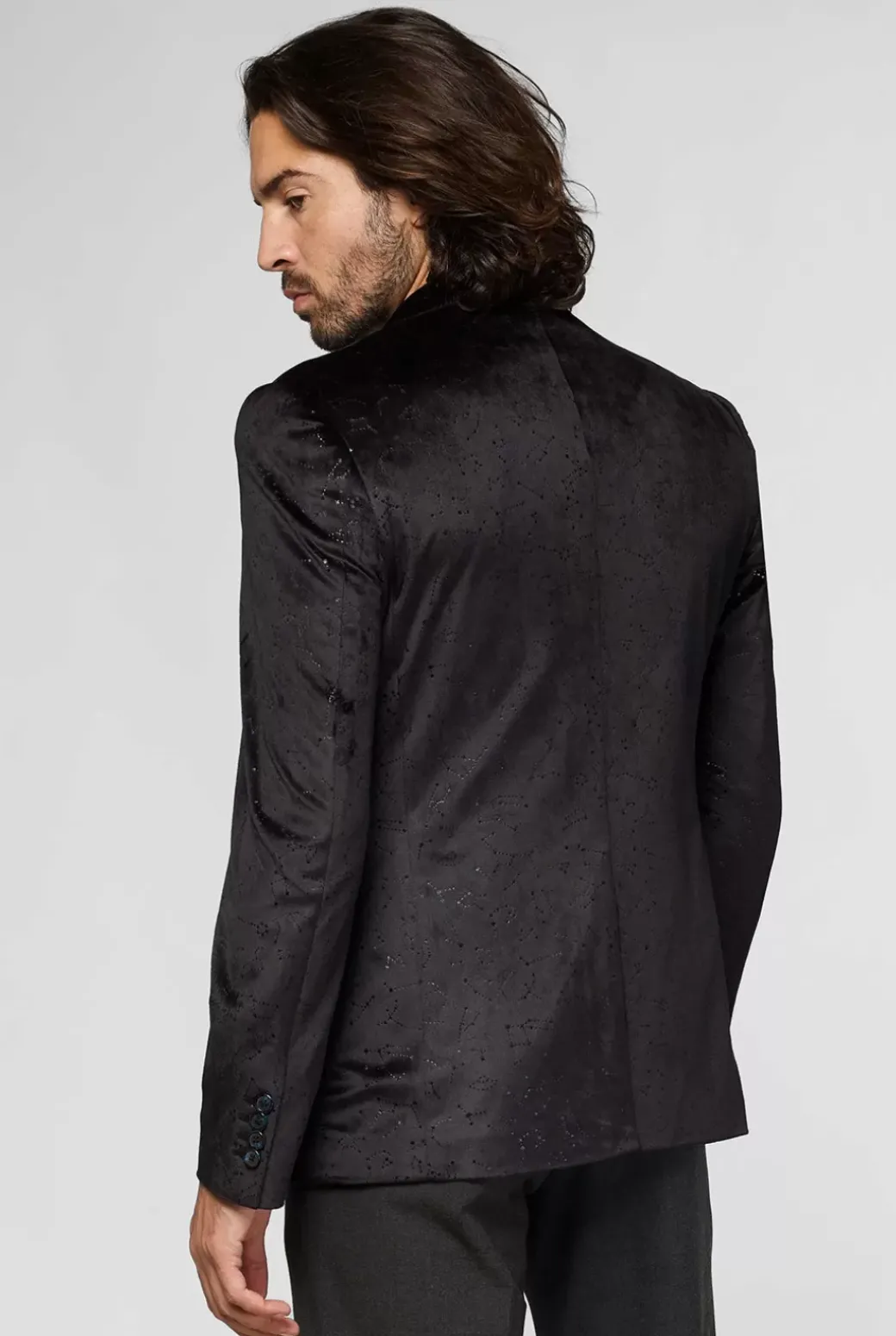 OppoSuits Outer Space - Constellations - Black^Men Deluxe Blazers